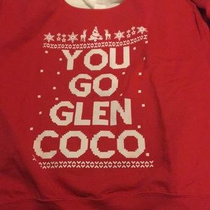 Off Shoulder Sweatshirt